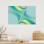 Florish - Fractal Art ポスター (キッチン)