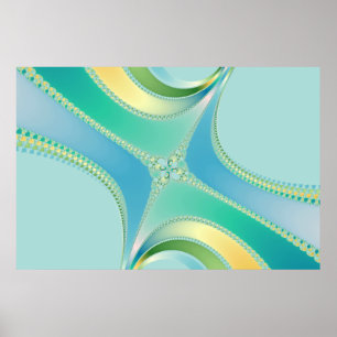 Florish - Fractal Art ポスター
