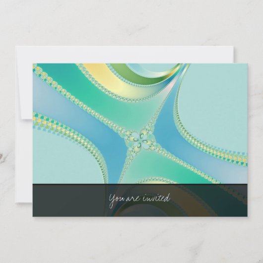 Florish - Fractal Art 招待状 (正面)