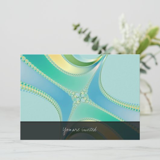 Florish - Fractal Art 招待状 (スタンド正面)