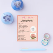 Florist_Promotion(チラシ) チラシ (シングル)