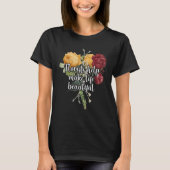 Florists Help Make Life Beautiful Gardener Botanic Tシャツ (正面)
