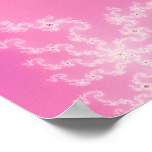 Florivet - Fractal Art ポスター (角)