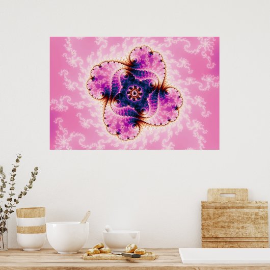 Florivet - Fractal Art ポスター (キッチン)