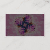 Florivet - Fractal Art 名刺 (裏面)