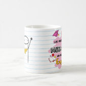 Flork Día del Maestra - Las verdaderas Heroinas コーヒーマグカップ (中央)