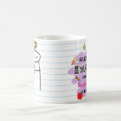 Flork Taza Maestra - Examen  コーヒーマグカップ (中央)