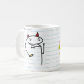 Flork Taza Maestro - Dia de examen コーヒーマグカップ (正面左)