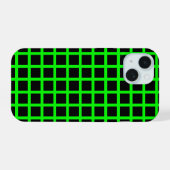 Floro dot illusion iphone 15 case 15ケース (裏面横)