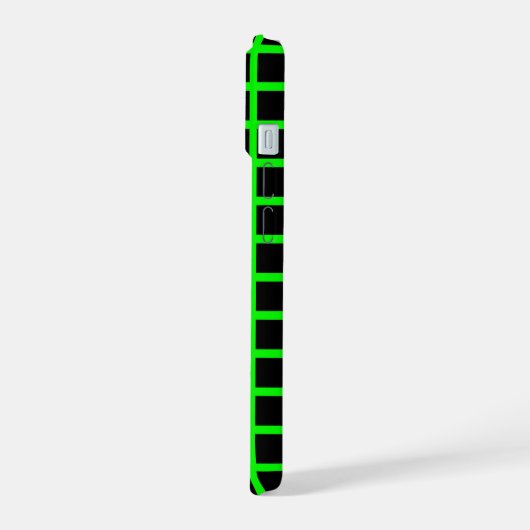 Floro dot illusion iphone 15 case  iPhone 15ケース (左側面)