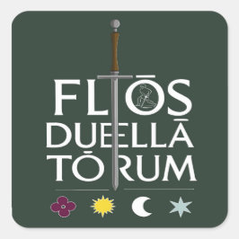 Flos Duellatorum グリーン・エディション - 中世の剣術 スクエアシール