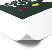 Flos Duellatorum Green Edition– Medieval Sword Art ポスター (角)