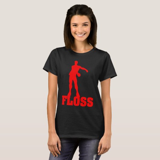 FLOSS DANCE The Floss Dancer Tシャツ (正面フル)