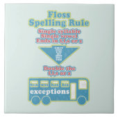 Floss Rule Phonics学の英語 タイル (正面)