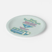 Floss Rule Phonics学の英語 ペーパープレート (アングル)