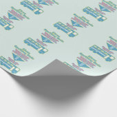 Floss Rule Phonics学の英語 ラッピングペーパー (角)