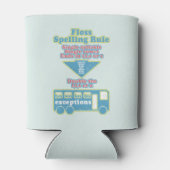 Floss Rule Phonics学の英語 缶クーラー (裏面)