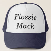 Flossie Mack キャップ (正面)