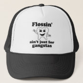 flossin_aint_just_for_gangstas-hat キャップ (正面)