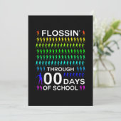 Flossin Through 100 Days Of School 100Th Day Floss セーブザデート (スタンド正面)