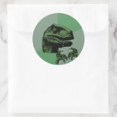 Flossoraptor Philosoraptor ラウンドシール (バッグ)
