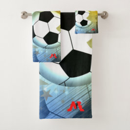 FloStateデザイン"私"マンエレディティスポーツタオル バスタオルセット