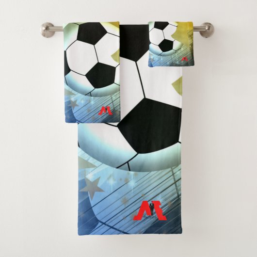 FloStateデザイン"私"マンエレディティスポーツタオル バスタオルセット (インサイチュ)