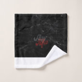 FloStateデザイン"ME"マンエルディディーティリーステイアルファブロック バスタオルセット (ウォッシュタオル)