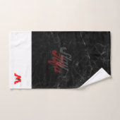 FloStateデザイン"ME"マンエルディディーティリーステイアルファブロック バスタオルセット (ハンドタオル)