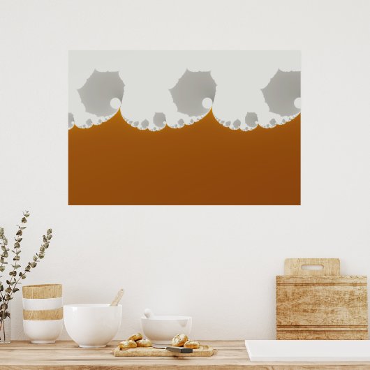 Flotsam Gallet1 – フラクタル ポスター (キッチン)