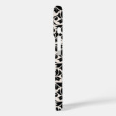 Flourish Damask Big Pattern Black on Cream Case-Mate iPhoneケース (裏面 / 左)