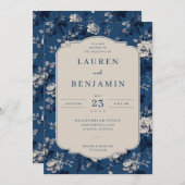 Flourish & Fête Wedding 招待状 (正面/裏面)