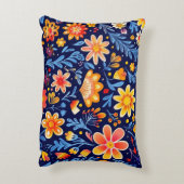 Flourish & Glow Accent Pillow アクセントクッション (裏面(縦))