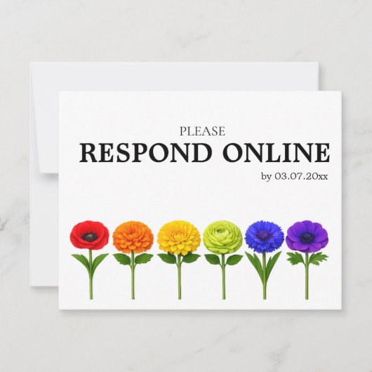 🌈 Flourish Together Horizontal RSVP Online (正面)