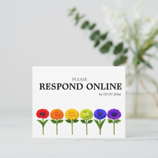 🌈 Flourish Together Horizontal RSVP Online  (スタンド正面)