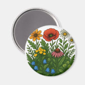 Flours magnet マグネット (正面/裏面)