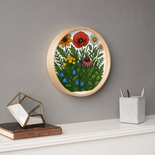 Flours watch 壁時計 (オフィス)