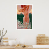 Flouvella Grand Perfume Elegant Sauze Freres ポスター (キッチン)