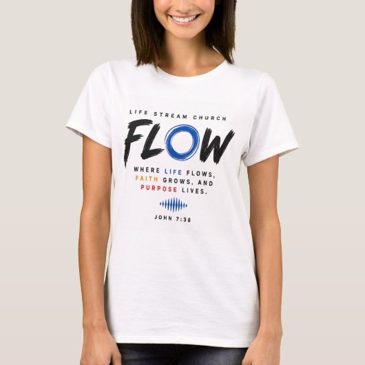 FLOW レディース Tシャツ (正面)