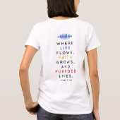 FLOW レディース Tシャツ (裏面)