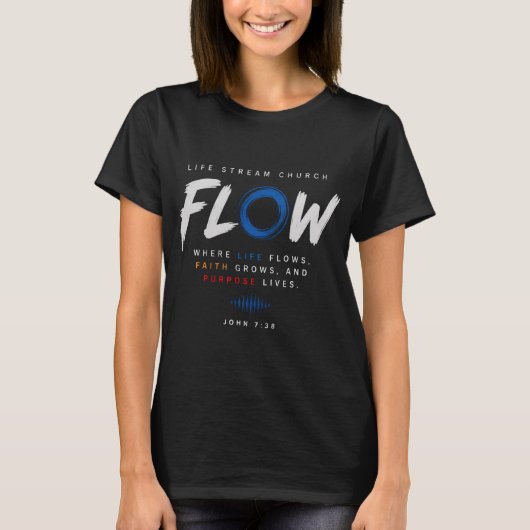 FLOW レディースTシャツ Tシャツ (正面)