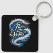 Flow Like Water キーホルダー (裏面)
