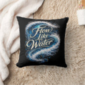 Flow Like Water クッション (ブランケット)