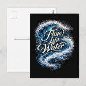 Flow Like Water ポストカード (正面/裏面)