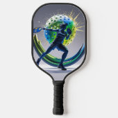 Flow with Energy - Pickleball調和 ピックルボールラケット (裏面)