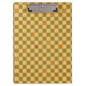 Flowe Checkered Pattern - No. 02 クリップボード (正面)