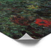 Flowed Riverbank, Argenteuil – クロード・モネ ポスター (角)