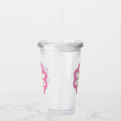 Flower アクリルタンブラー (右)