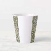 flower　 カフェラテマグ (正面)