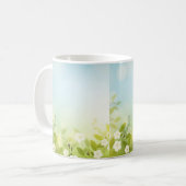 flower コーヒーマグカップ (正面左)